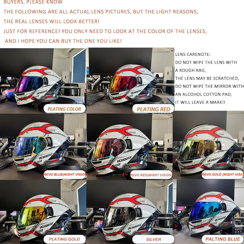 Modular Flip Up Motorcycle Helmet Four Seasons For Men Women by Beastly Survival Outlet