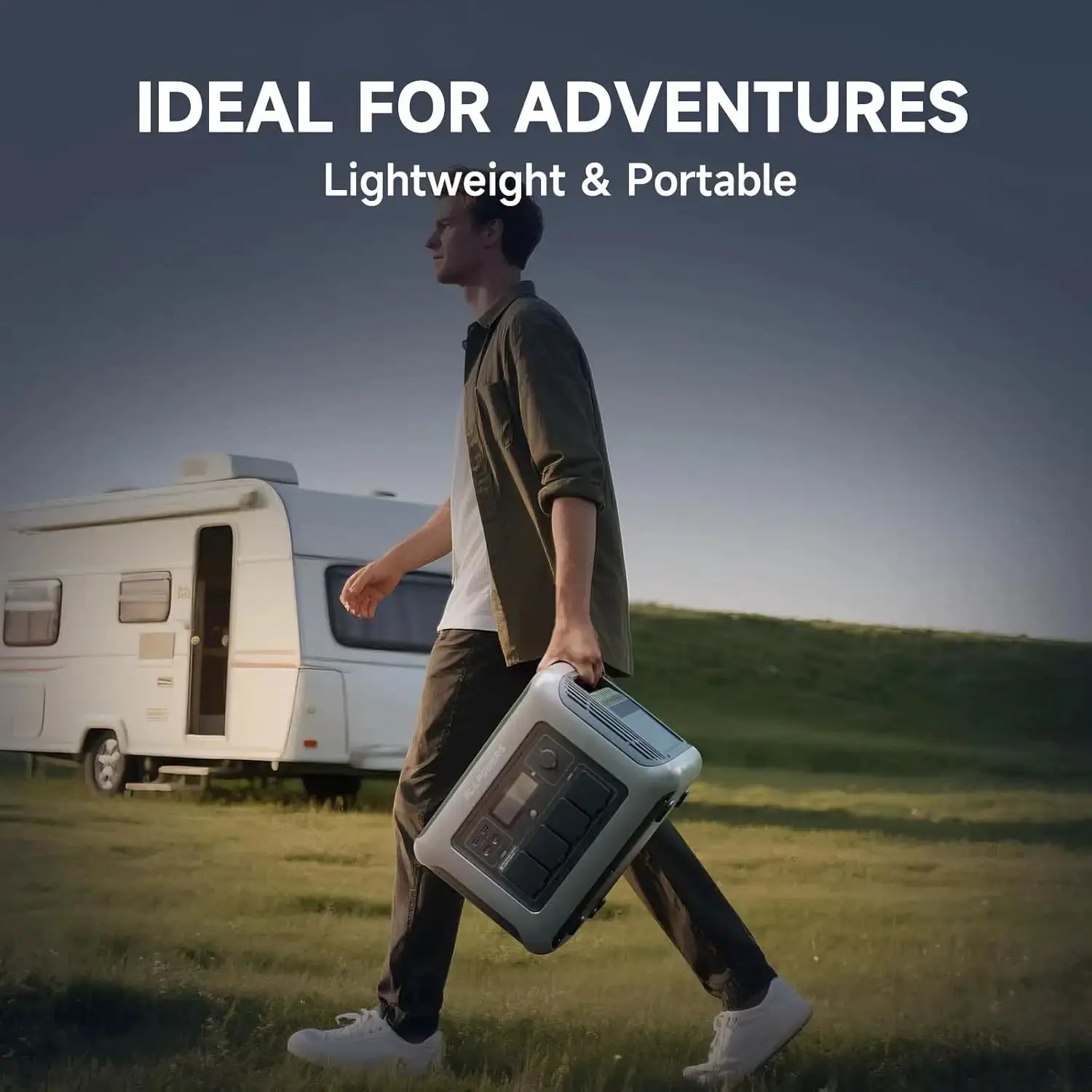 ALLPOWERS R1500 LITE Portable Power Station 1056Wh LiFePO4 1600W (3200W peak) AC Output Solar Generator with UPS for Camping RV by Beastly Survival Outlet
