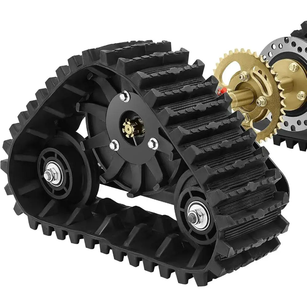 Go Cart Axle Kit, 600mm/23.6" Rear Axle Track Assembly, Quad Snow Sand Snowmobile ATV Tracks, Go-Kart Motorcycle Frame Kits by Beastly Survival Outlet