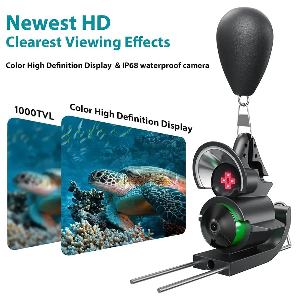 FourQ Underwater Fishing Camera,Fishing Camera Ice vexilar Fish find 4.3inch Hd LCD Display Underwater W/ 5000mah Li-Battery,65f by Beastly Survival Outlet