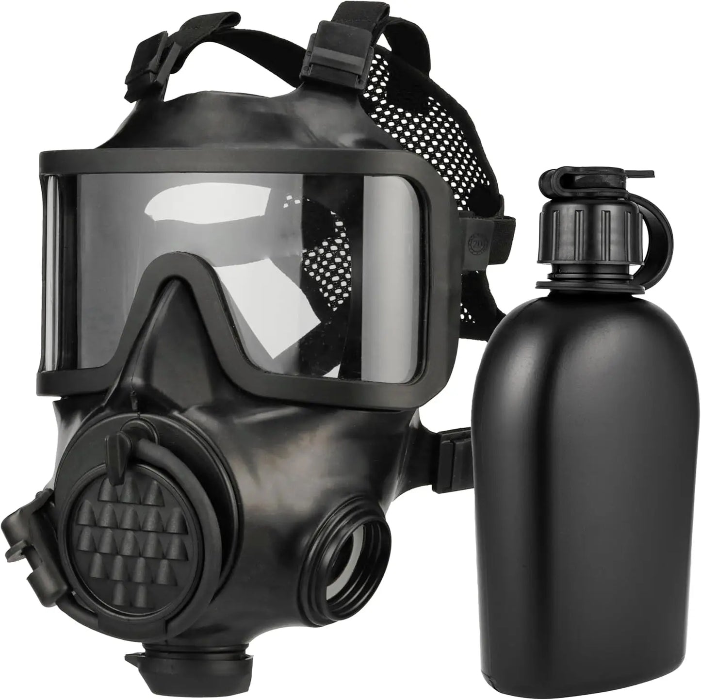 Full Face CBRN Gas Masking Reusable Survival Respirator Gear