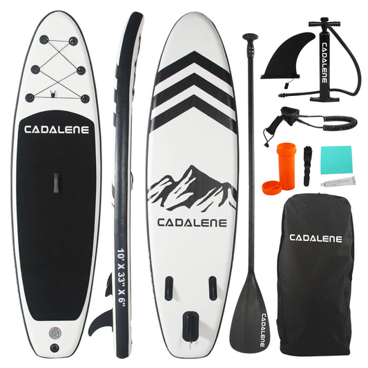 CADALENE 10ft Inflatable SUP With Anti Slip Deck Pad Pro XS