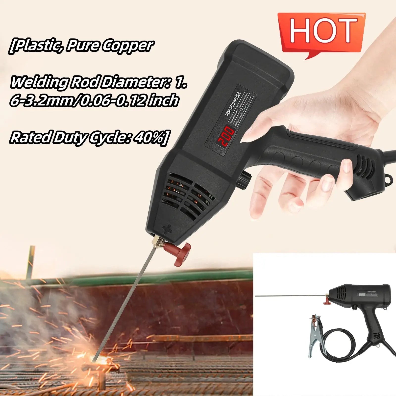 Portable 3000W Stick Welder With LED Display 110V 220V Pro X by Beastly Survival Outlet