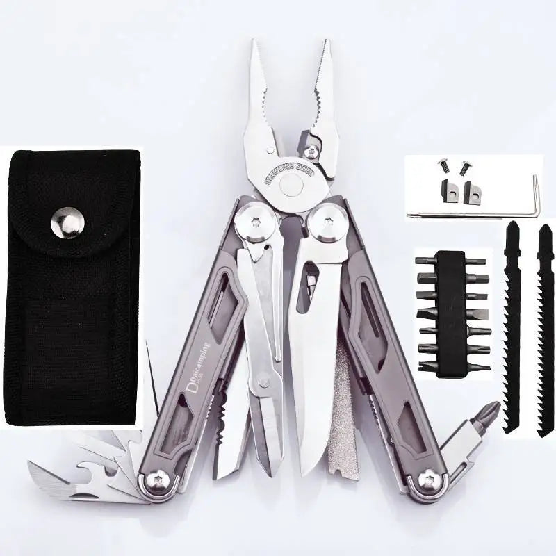 Daicamping DL30 Multitool Set Folding Knives Scissors Pliers