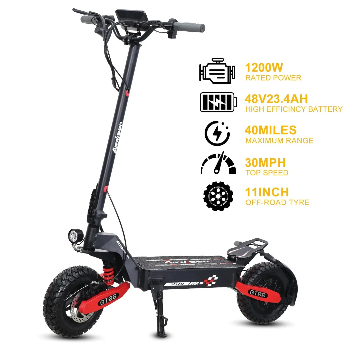 Dual 4000W Motor Electric Scooter for Adults 45MPH Fast E-Scooter 60V 27Ah 11" Off-Road Vacuum Tires 330lbs Heavy Duty by Beastly Survival Outlet