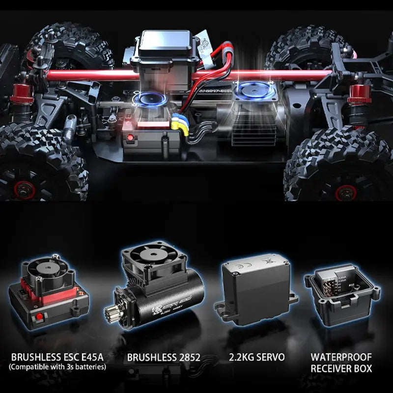 MJX 14209 14210 V3 1 14 Scale 4WD Hyper Go 75kmh Rc Truck RC by Beastly Survival Outlet
