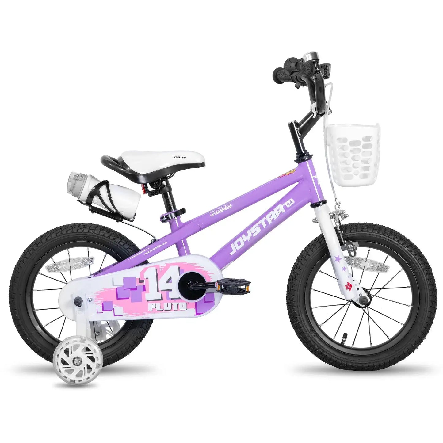 JOYSTAR Children's Bicycle for Boys Girls Age 3-12 Years, Kids' Bicycles with Light Up Training Wheels, Multiple Colors by Beastly Survival Outlet