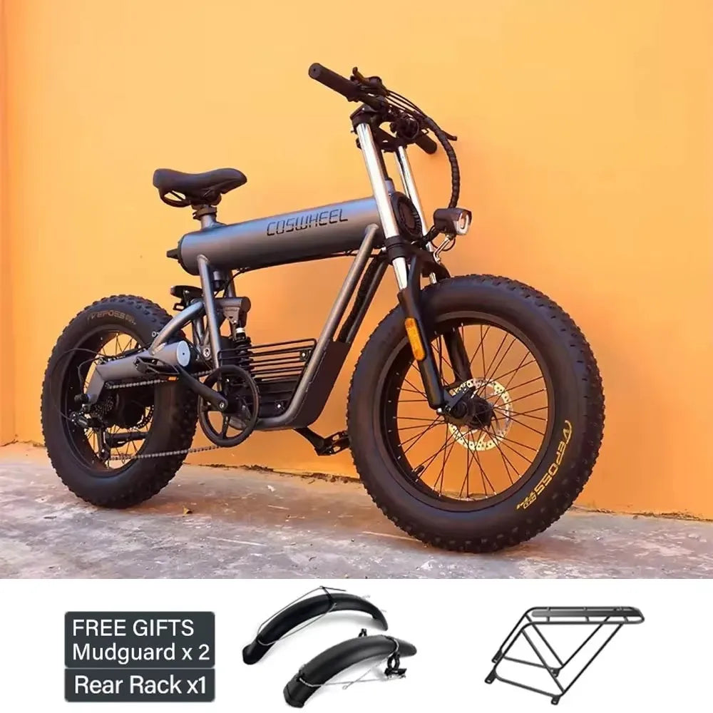 Coswheel Electric Bike CT20S 2000W Fat Tire E-Bike for Adults