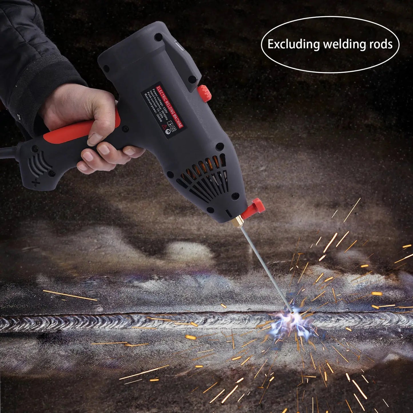 3000W One-Hand Portable Handheld Intelligent Electric Welding Machine Mini For Iron Steel by Beastly Survival Outlet