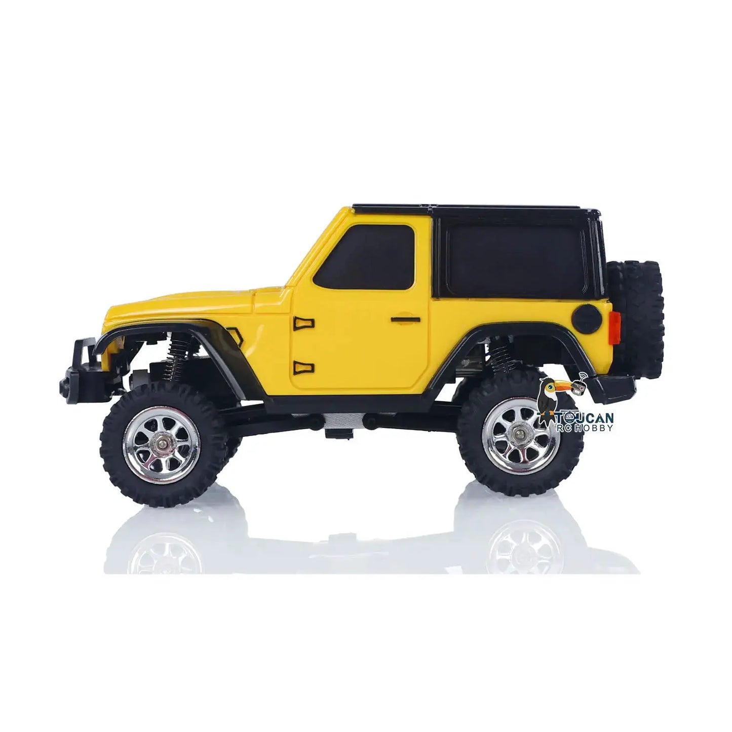 2.4G 1/36 Mini RC Rock Crawler 4WD Off-Road Car RTR Hobby Grade Remote Control Toy for Kids Adults Collectible Model by Beastly Survival Outlet