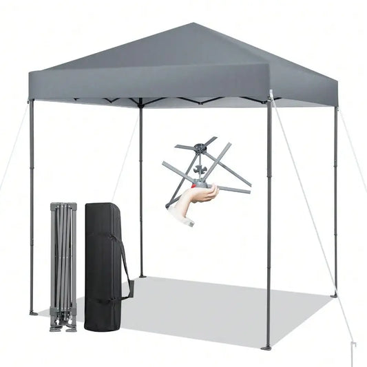Patio 6.6x6.6ft Portable Pop-up Canopy Tent with UPF 50+ Protection