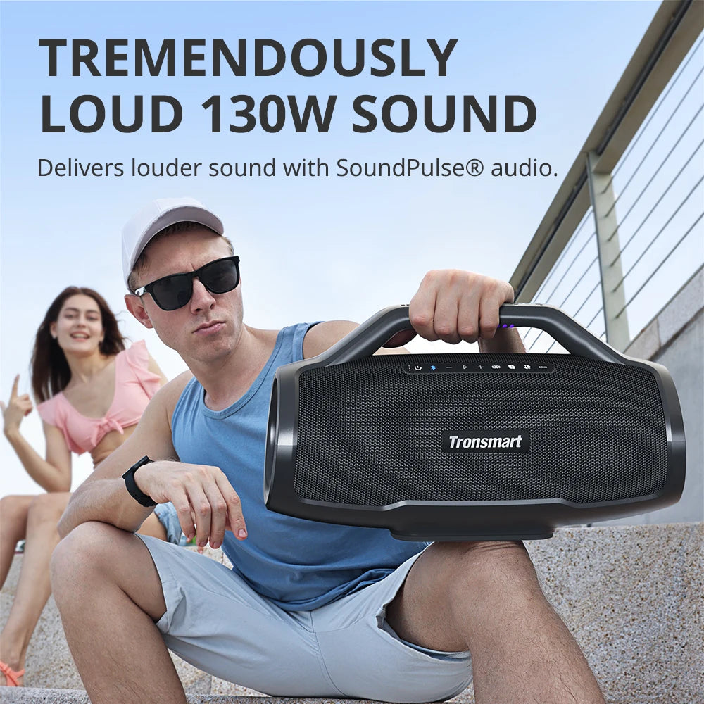 Tronsmart Bang Max 130W Bluetooth Speaker With App Mic Input