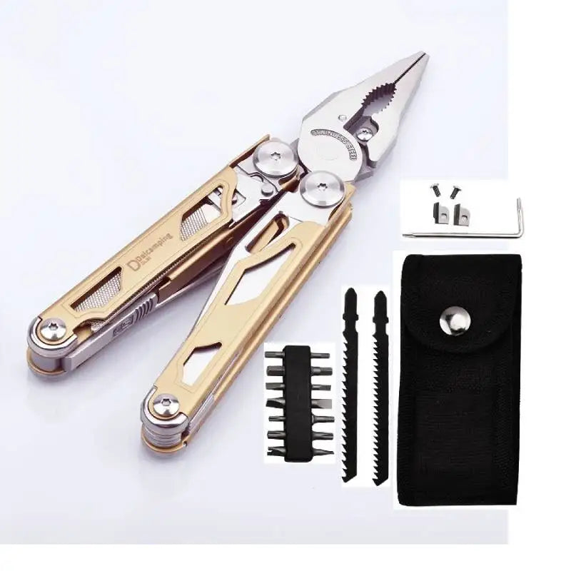 Daicamping DL30 Multitool Set Folding Knives Scissors Pliers