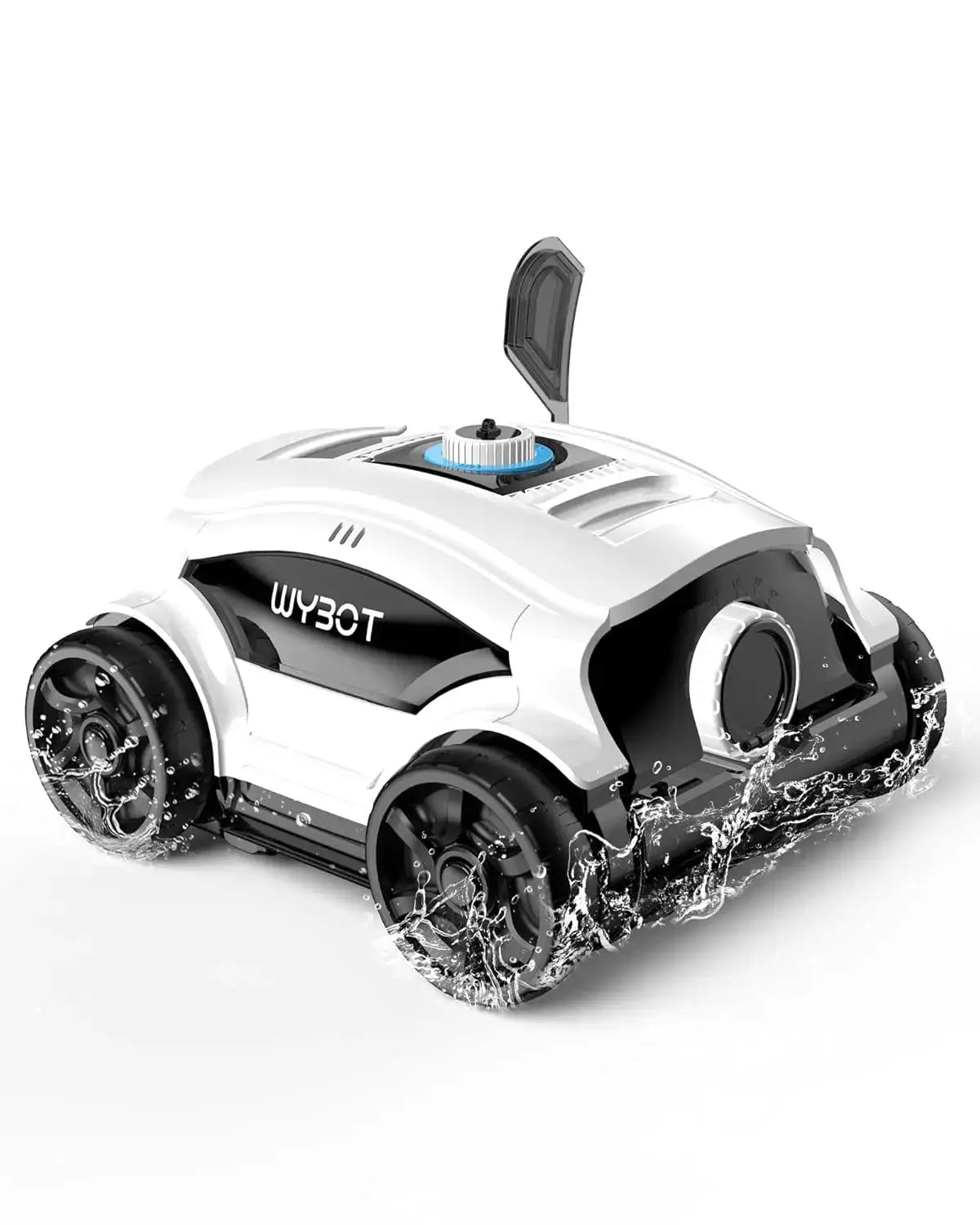 WY1103 Robotic Pool Cleaner, Cordless Pool Robot Vacuum with 50W Strong Suction,130 Mins Runtime, Self-Parking, Ideal, Custom by Beastly Survival Outlet