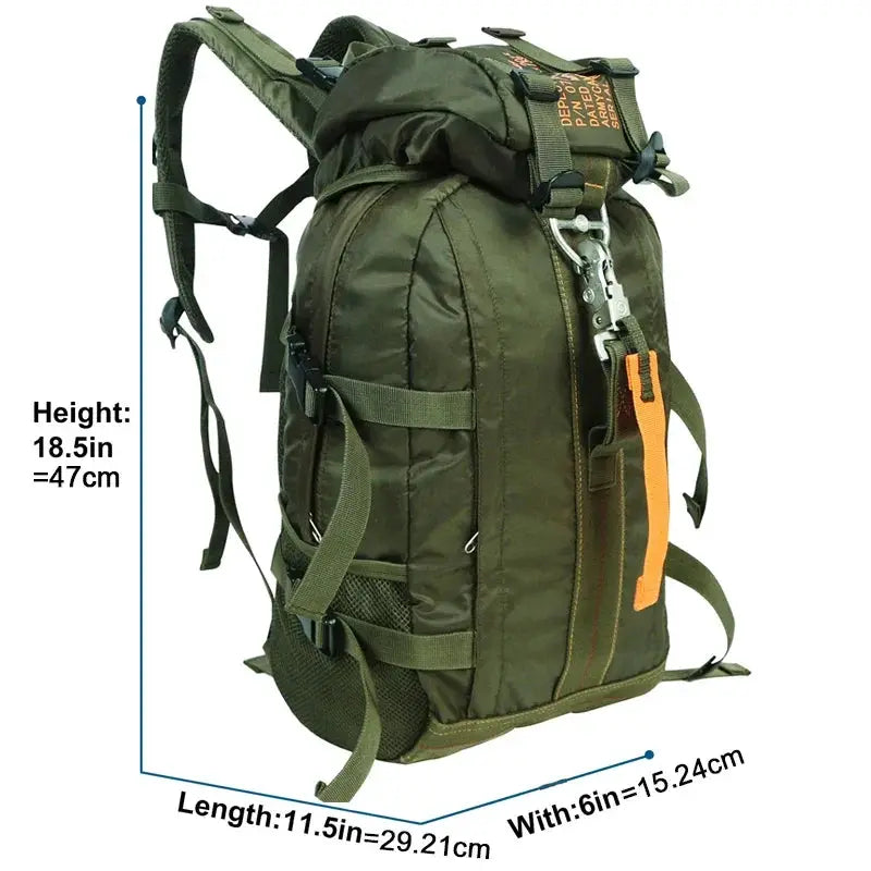 Weatherproof Adventure Hiking Backpack Camping Tools For Men by Beastly Survival Outlet