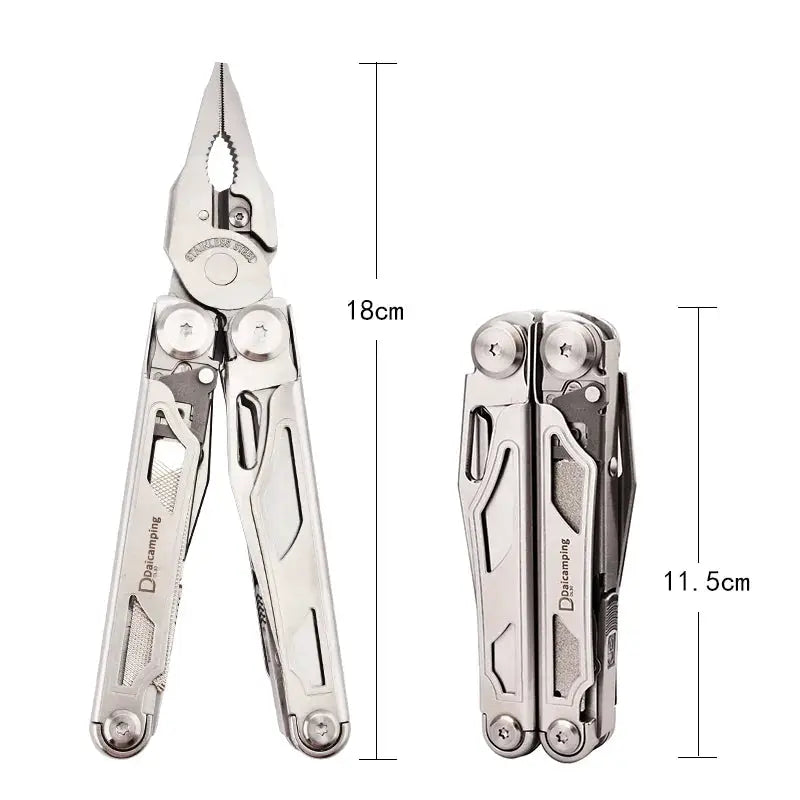 Daicamping DL30 DL301 DL7 Outdoor Camping EDC Plier Set Multifunctional Multitools Hand Multi Tool Folding Multi-tool Kit by Beastly Survival Outlet