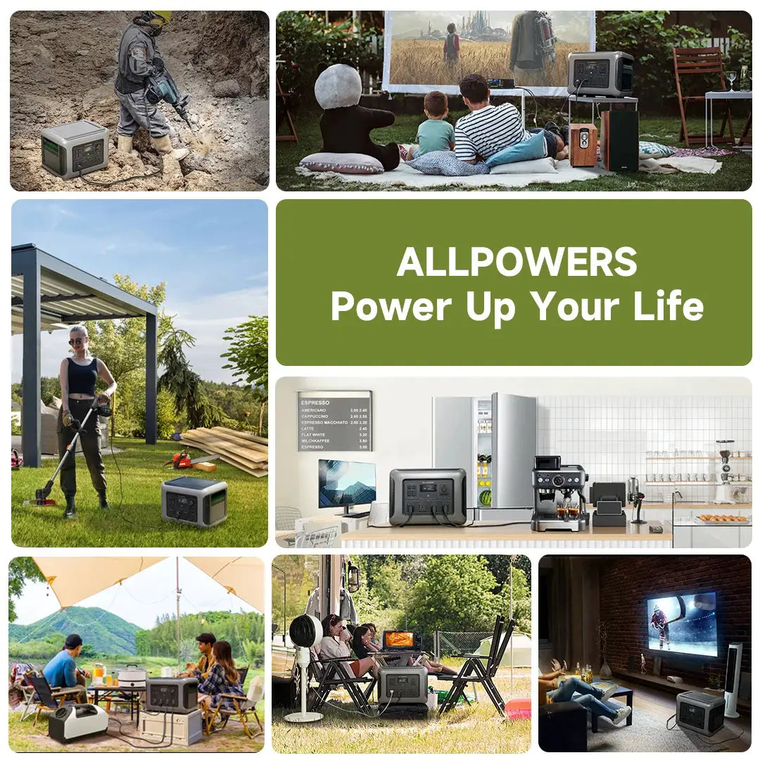 ALLPOWERS R2500 Portable Station 2016Wh LiFePO4 Battery Pack by Beastly Survival Outlet