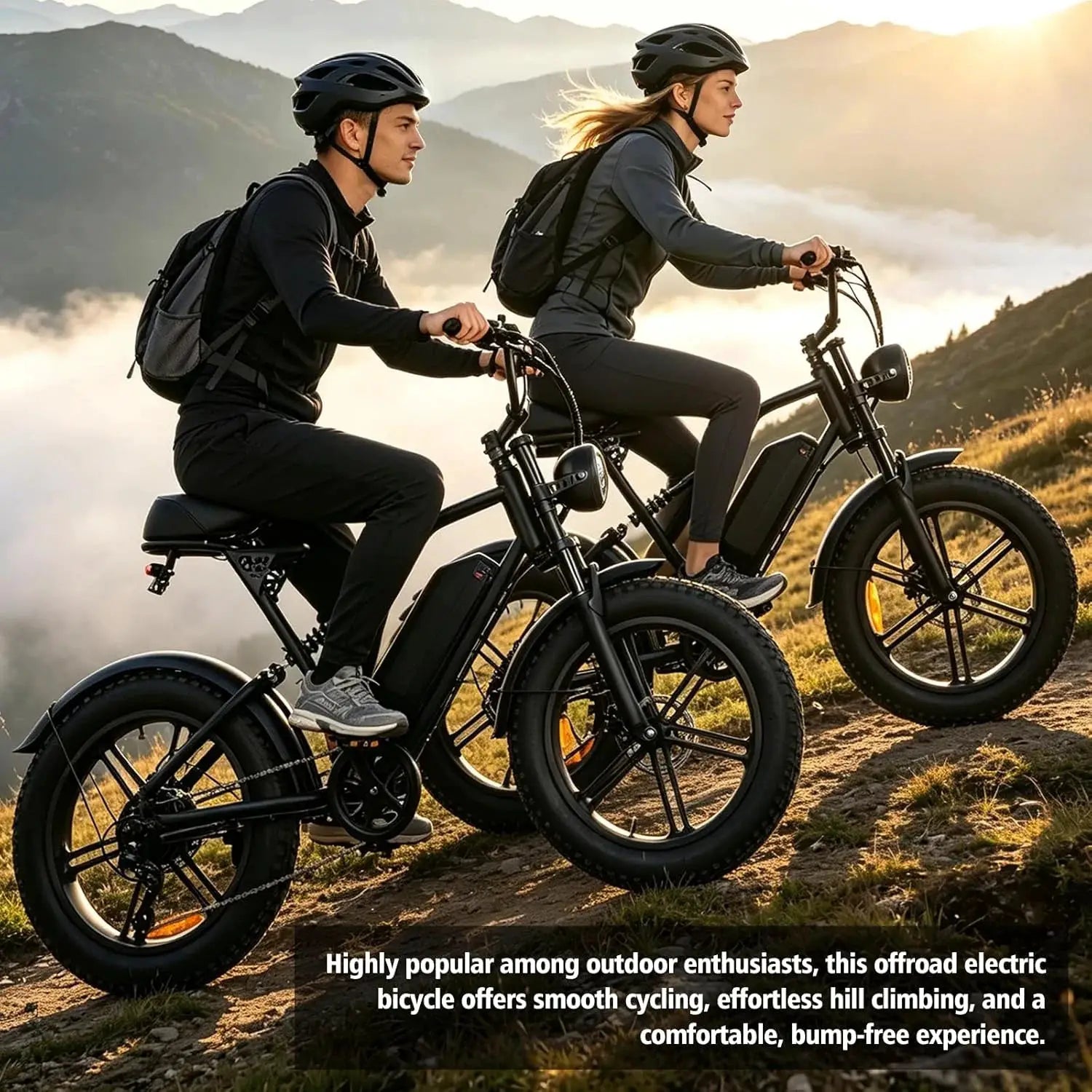 Adults Electric Dirt Bike 1500W Motor 30 MPH High-Speed E-Bike 48V 15AH Battery Off-Road E-Motorcycle for Electric Bicycle by Beastly Survival Outlet