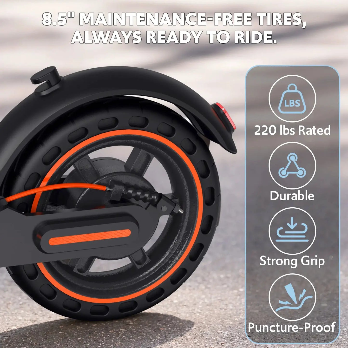 Electric Scooters for Adults, Max 19 Miles and 19 MPH 350W Foldable E Scooter with Side Light & APP by Beastly Survival Outlet