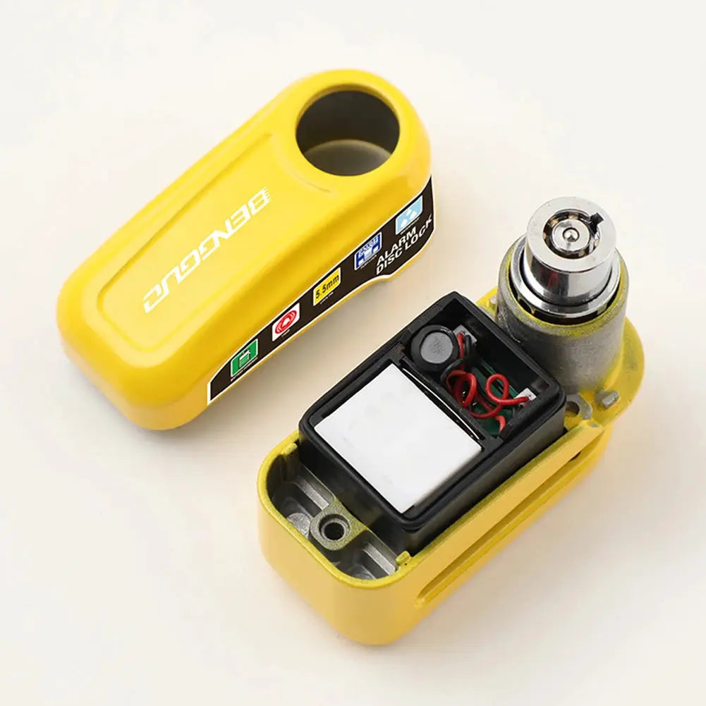 Motorcycle Disc Lock Alarm Padlock For Wheel Security System by Beastly Survival Outlet