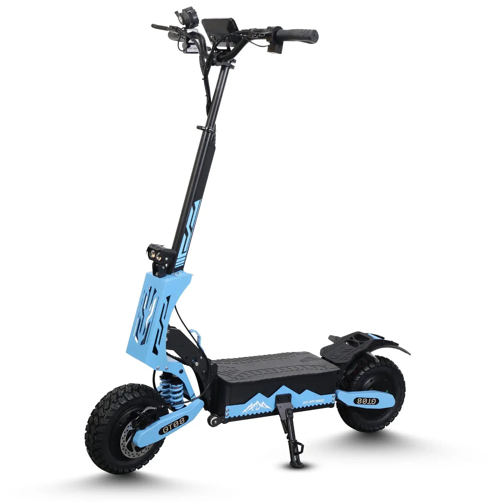 Arwibon 5600W Adult Electric Scooter Dual Motor Top Speed 46MPH, 60V27AH, 11-inch Off-Road Tires Sport Folding E-Scooter with Seat by Beastly Survival Outlet