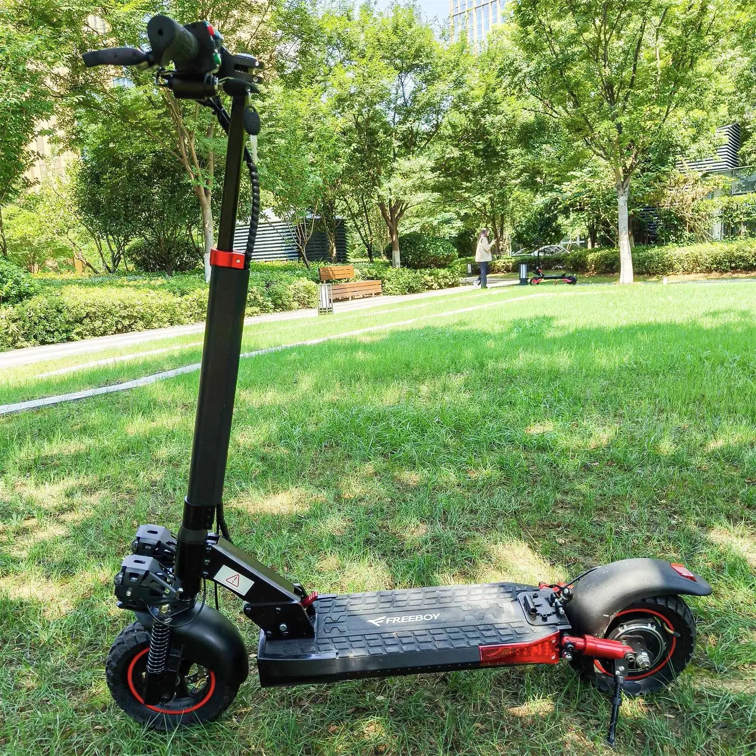 Freeboy 800W Off Road Folding Electric Scooter For Adults XL by Beastly Survival Outlet
