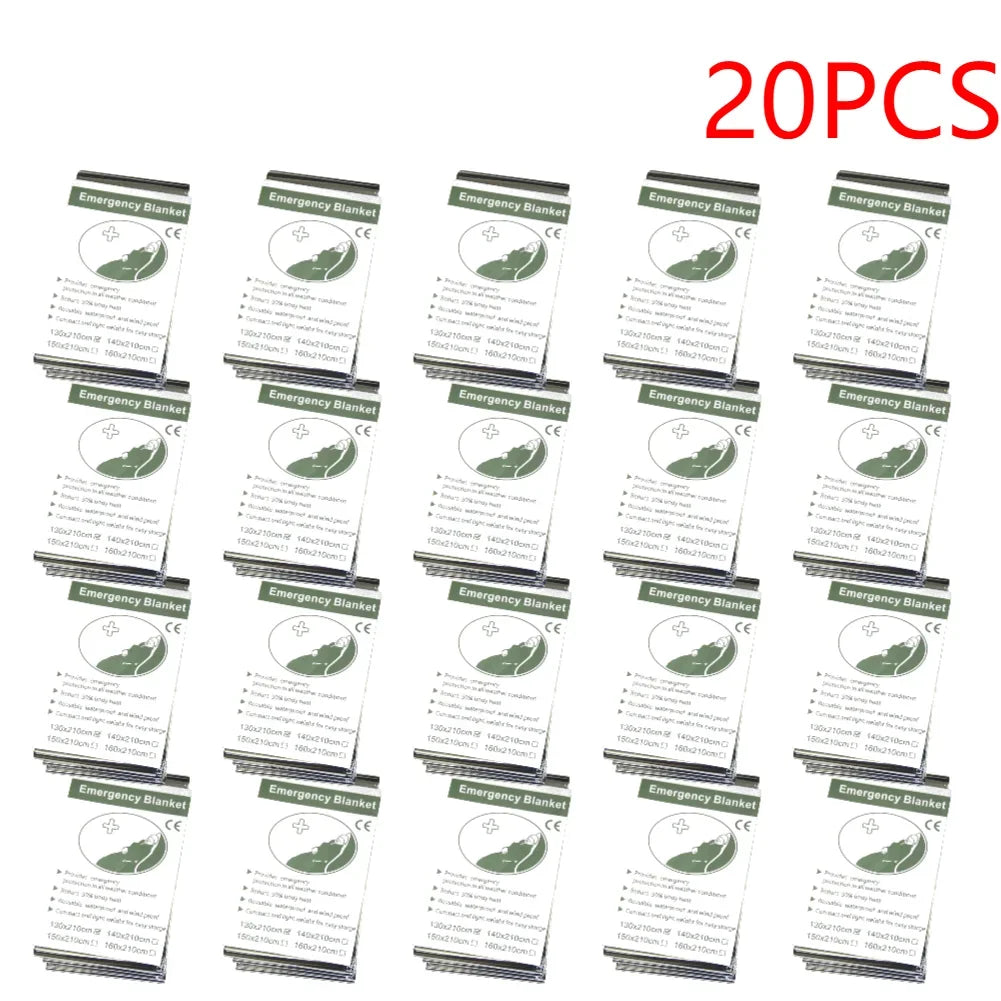 Emergency Survival Blanket Outdoors First Aid Rescue Thermal