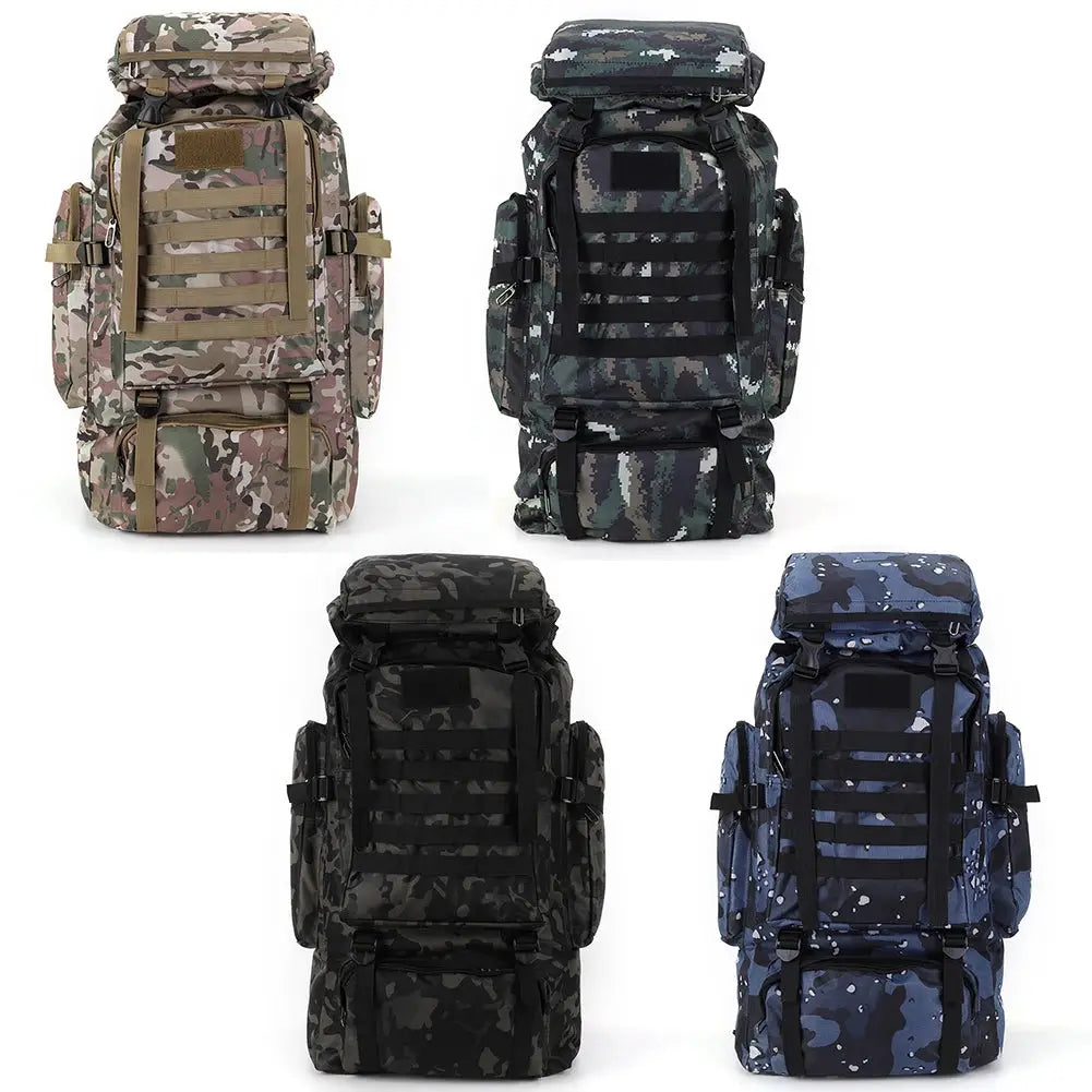 80L Mountaineering Backpack 600D Oxford Cloth Rucksack Trek X by Beastly Survival Outlet