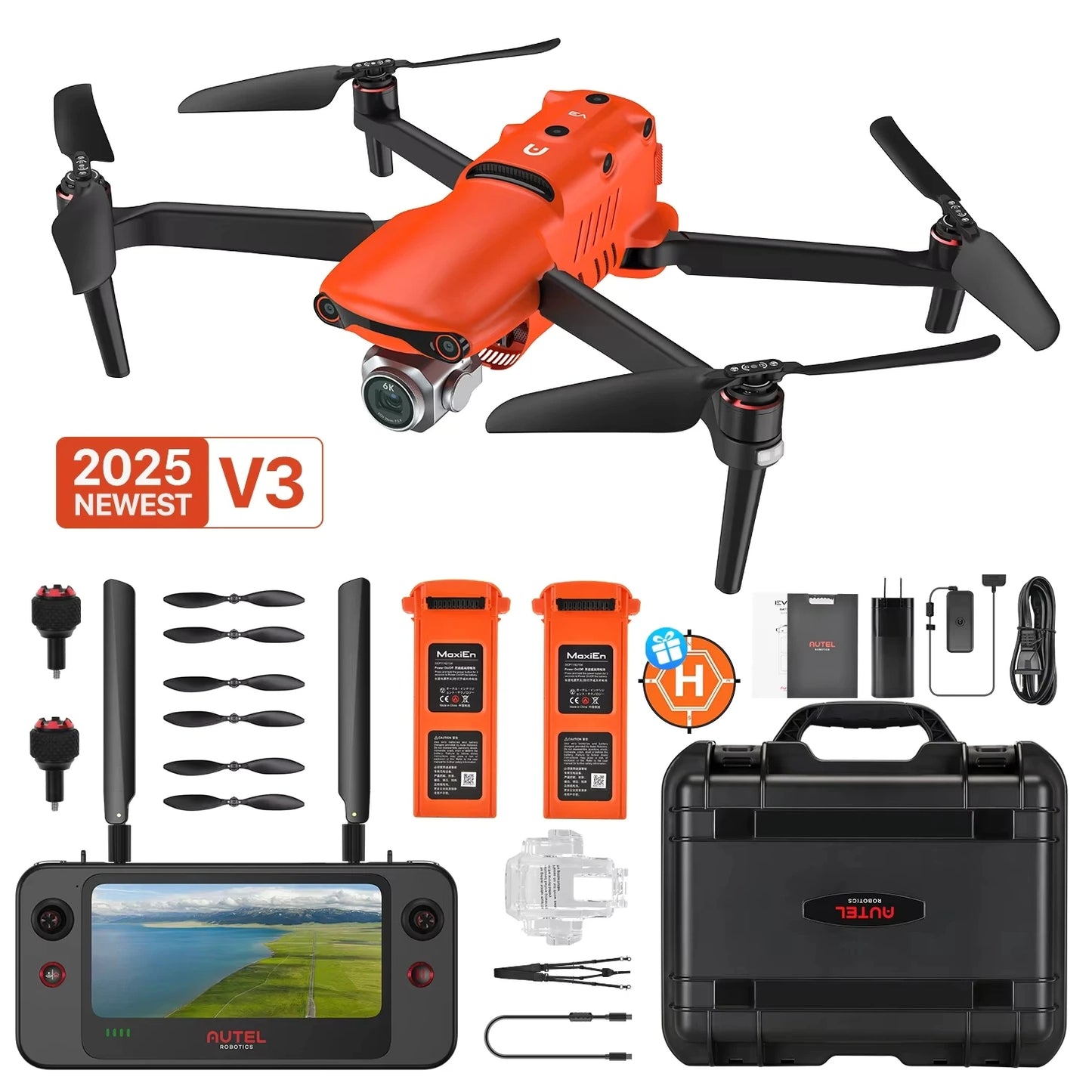 Autel EVO II Pro V3 Drone 4K Camera With GPS Long Range 25km