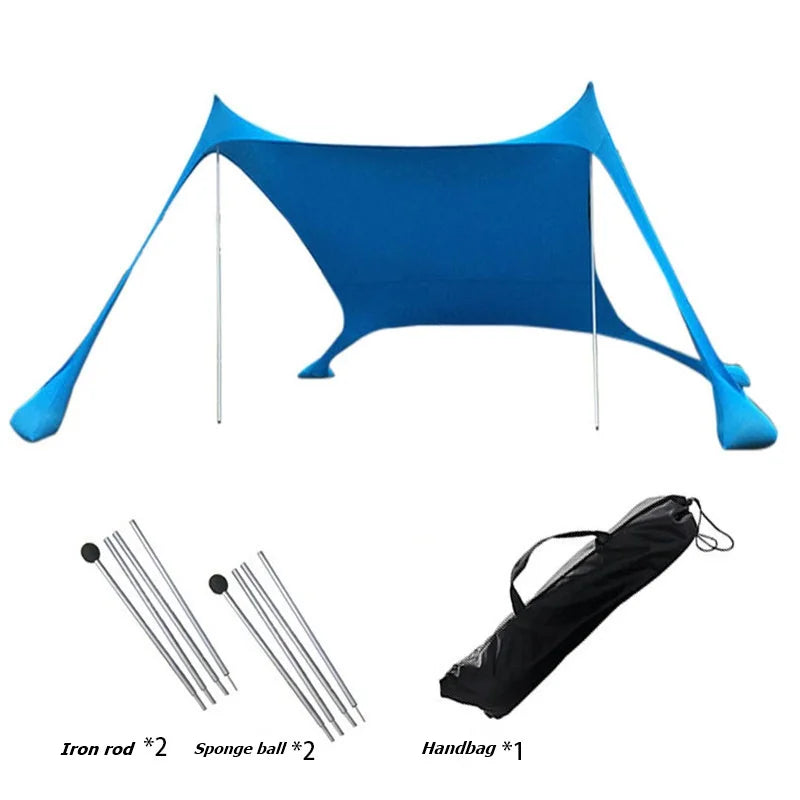 Portable Outdoor Canopy Tent for Lawn Beach Camping Protection