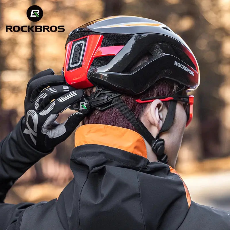 ROCKBROS Cycling Light Helmet Type-C Charging Electric LED Front Light Helmet Night Cycling Safety Helmet Bicycle Scooter Helmet by Beastly Survival Outlet ROCKBROS Cycling Light Helmet Type-C Charging Electric LED Front Light Helmet Night Cycling Safety Helmet Bicycle Scooter Helmet Beastly Survival Outlet