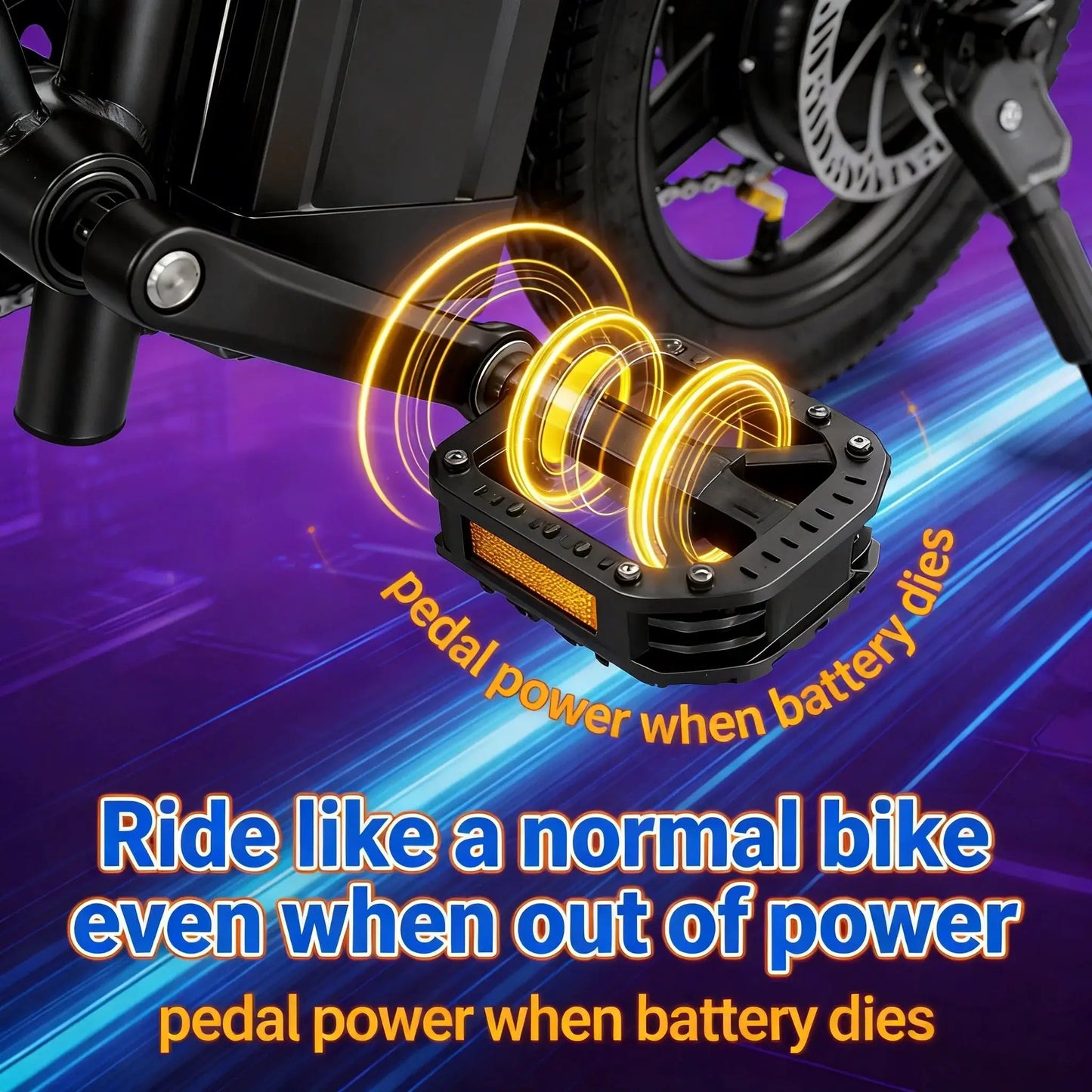 T5 Lightweight Folding Electric Bike for Adults 48V 750W Peak Power 20MPH 18-22 Miles Range 14Inch Disc Brake Commuter E-bike by Beastly Survival Outlet