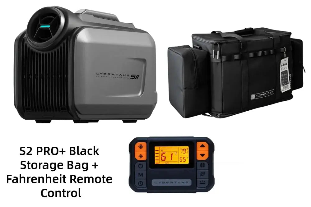 CYBERTAKE S2 Pro Portable Air Conditioner, All-in-One Cooling & Heating Unit for Camping, RV, Tent, Home & Outdoor Adventures by Beastly Survival Outlet