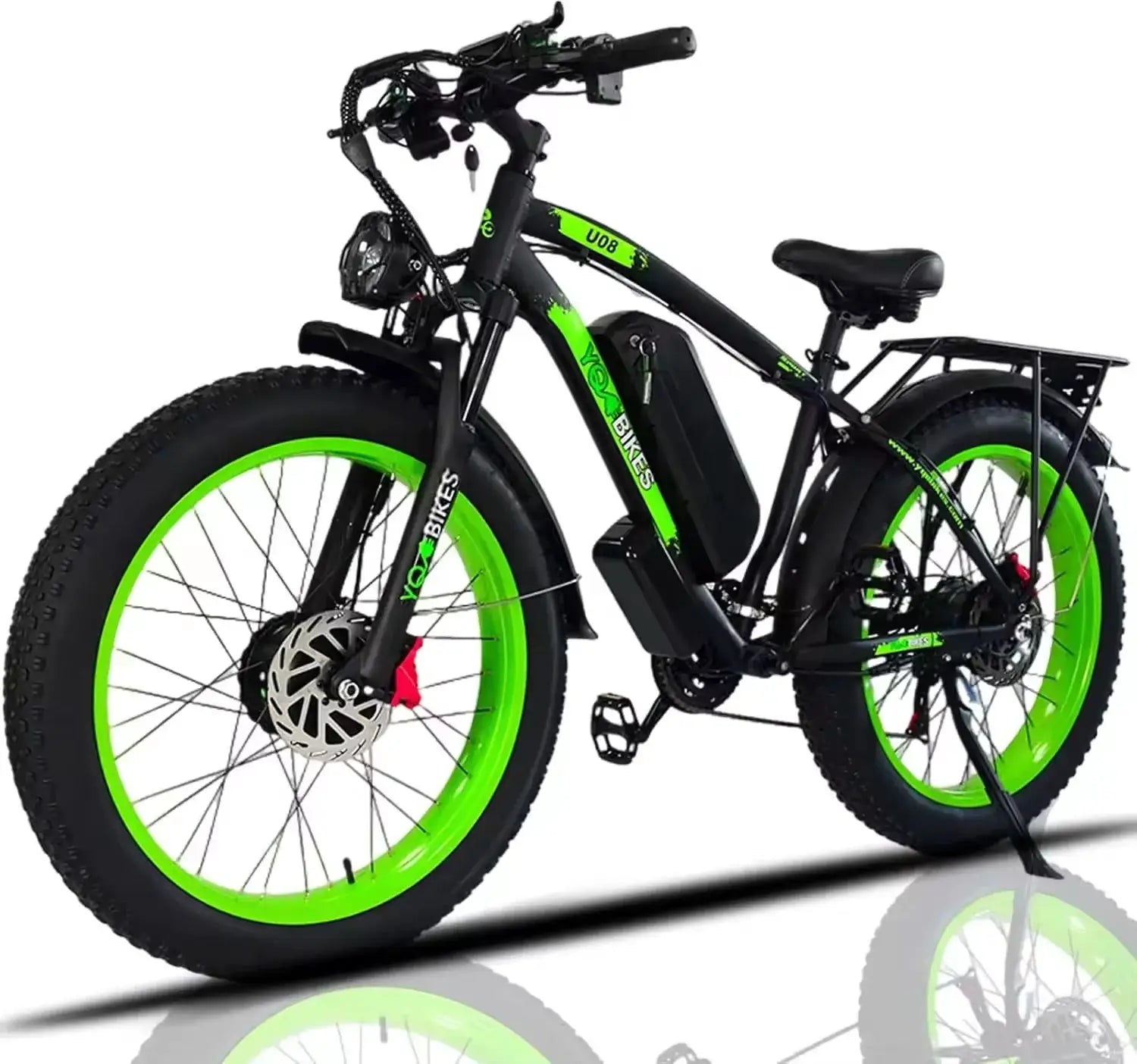 3000W Electric Bike for Adult,60KM/H Dual Motor Electric Bike Fat, Motorcycle Hydraulic Brake Dual Motor ebike Electric Bicycle by Beastly Survival Outlet