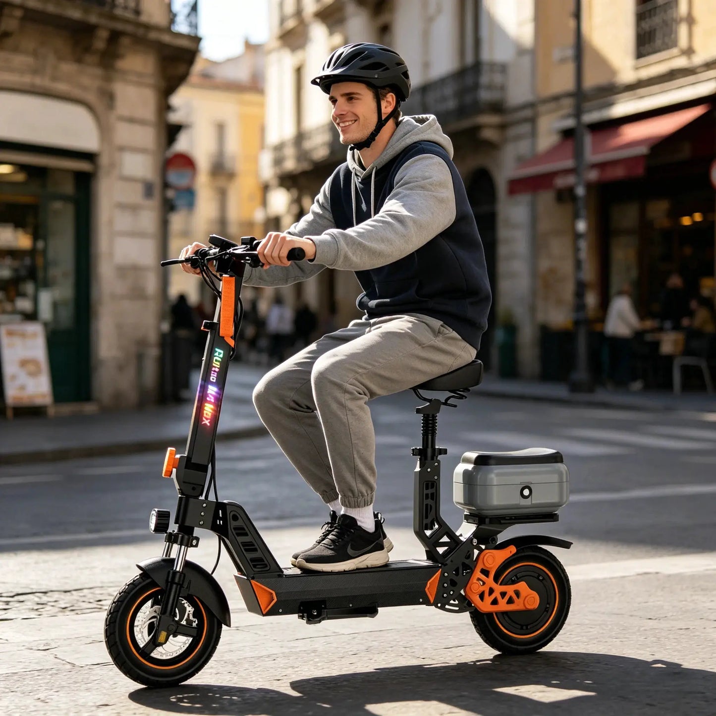 Electric Scooter for Adults, 1000W Motor, 48V 18.2Ah Battery, Foldable Commuter E Scooter, 10' Tires, Long Range Electric Scooter(18.2Ah Battery) by Beastly Survival Outlet
