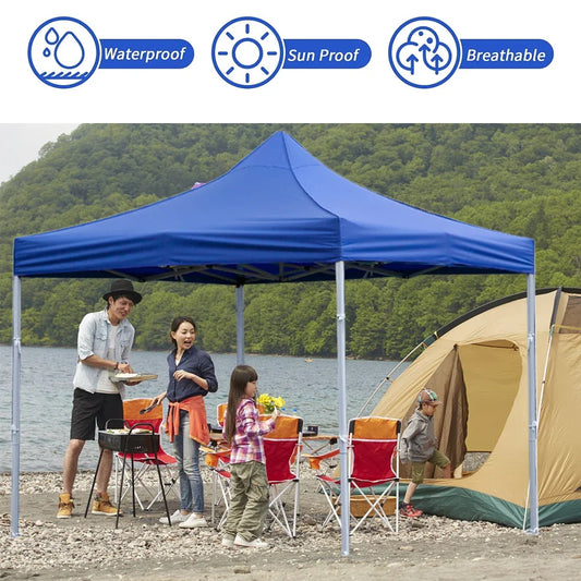 Heavy Duty 10x10 Waterproof Canopy Tent for Outdoor Camping