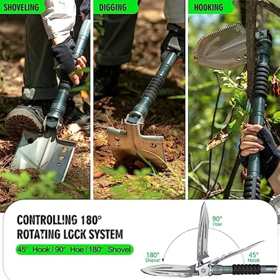 Survival Shovel Camping Axe Multifunctional Tactical Outdoors
