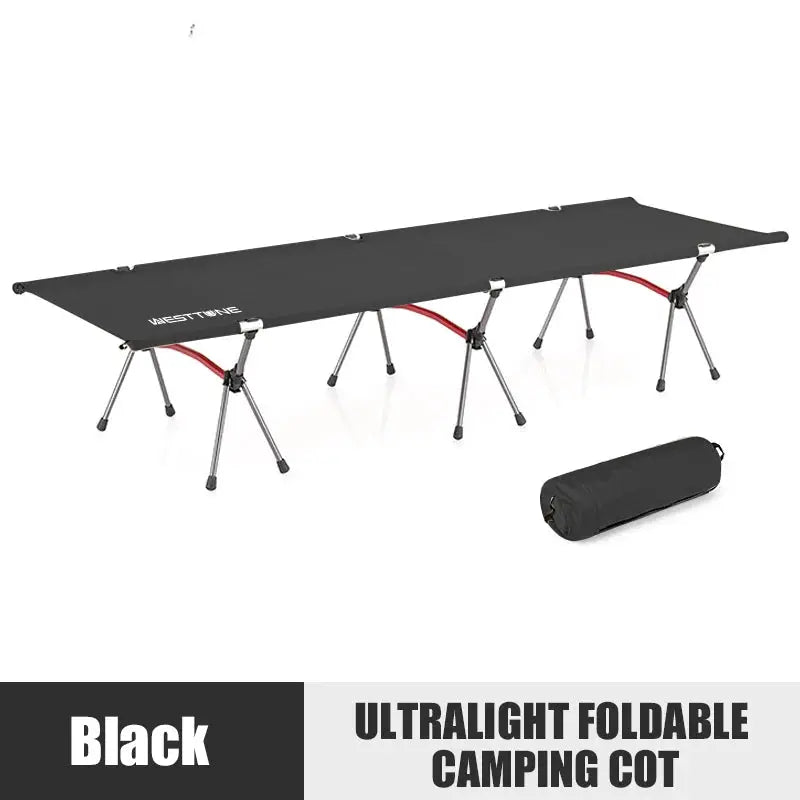 WESTTUNE marching bed, portable folding bed, ultra light aluminum alloy sleeping bed, outdoor camping and travel by Beastly Survival Outlet