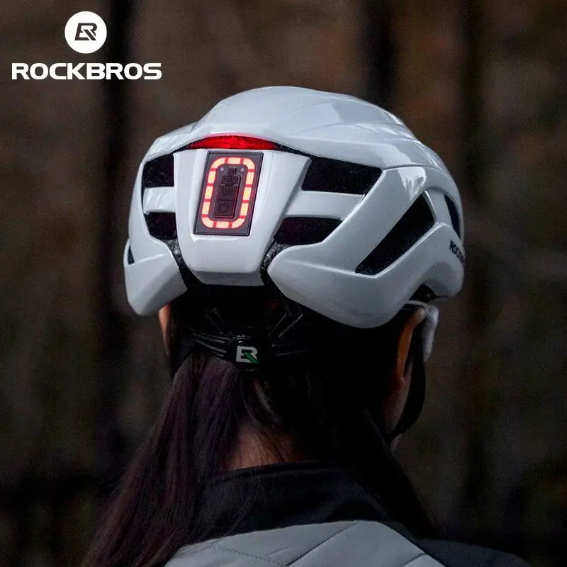 ROCKBROS Cycling Light Helmet Type-C Charging Electric LED Front Light Helmet Night Cycling Safety Helmet Bicycle Scooter Helmet by Beastly Survival Outlet ROCKBROS Cycling Light Helmet Type-C Charging Electric LED Front Light Helmet Night Cycling Safety Helmet Bicycle Scooter Helmet Beastly Survival Outlet