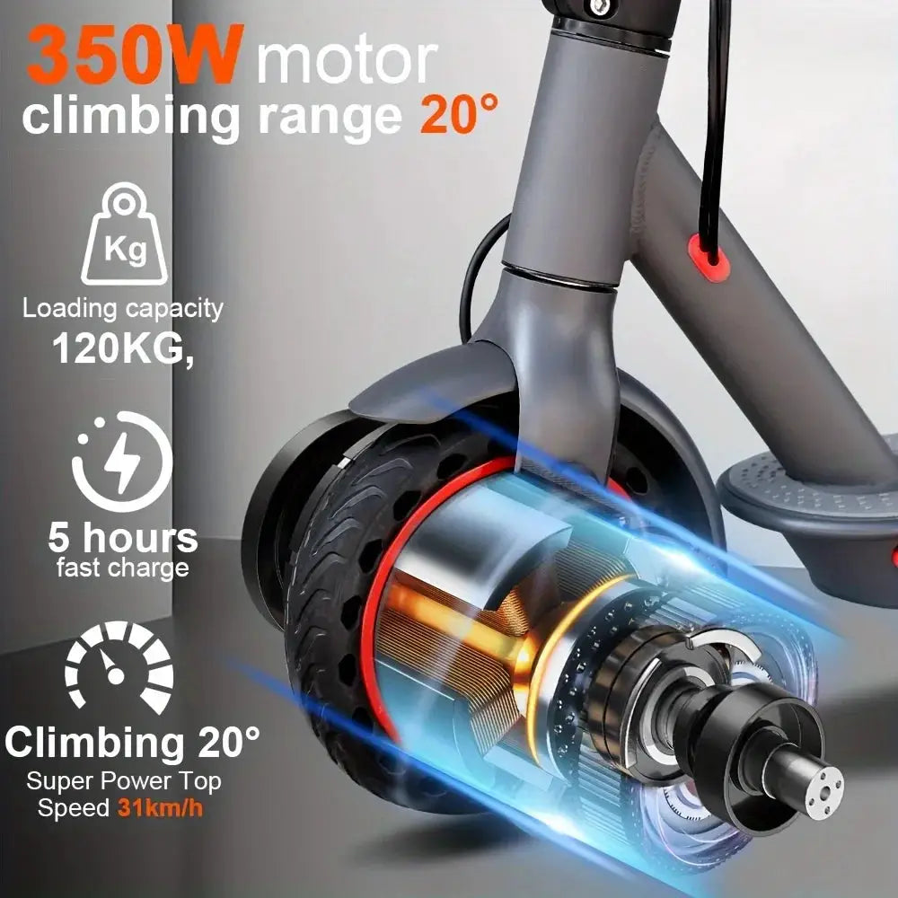 HEZZO 04PRO High Performance Electric Scooter Adult Foldable Urban Commuter E‑Scooter Long Range Fast Speed by Beastly Survival Outlet