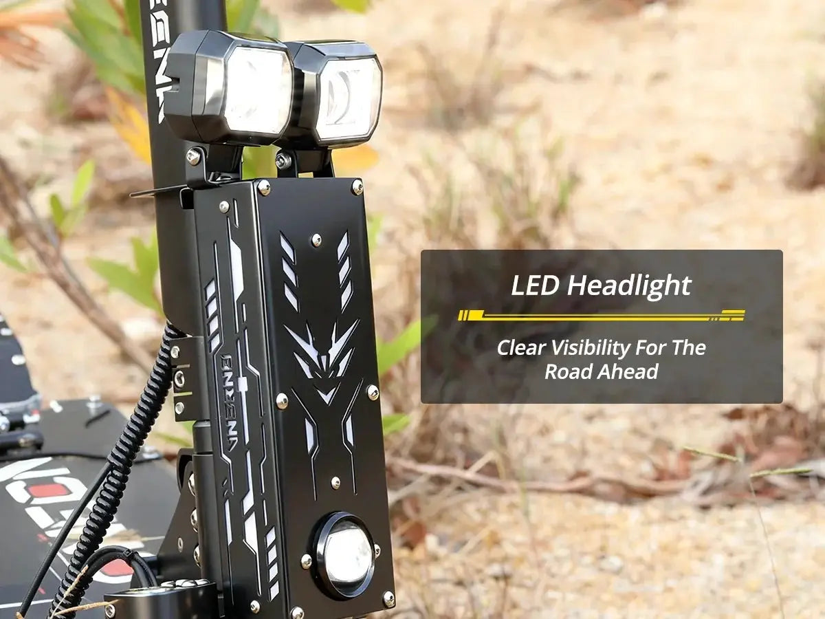 ONECNA GT7 5600W Dual Motor Foldable Electric Scooter, with a Maximum Speed of 45 Miles per Hour, 10 inch Off-Road Tires, Sports Commuting Foldable Electric Scooter, Range of 55 Miles, All Terrain Off-Road, with APP Control a by Beastly Survival Outlet