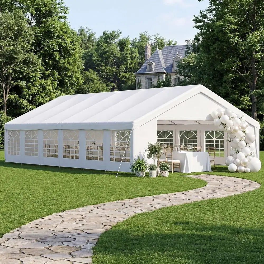 20x40 Waterproof Party Tent With Removable Sidewalls Door XL