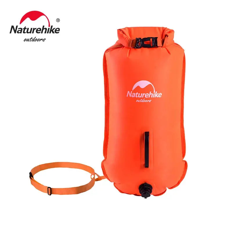 Naturehike Inflatable Swimming Buoy Waterproof 28L Storage Dry Bag Adjustable Belt Flotation Bag Dual Airbag Swim Drifting Float by Beastly Survival Outlet Naturehike Inflatable Swimming Buoy Waterproof 28L Storage Dry Bag Adjustable Belt Flotation Bag Dual Airbag Swim Drifting Float Beastly Survival Outlet