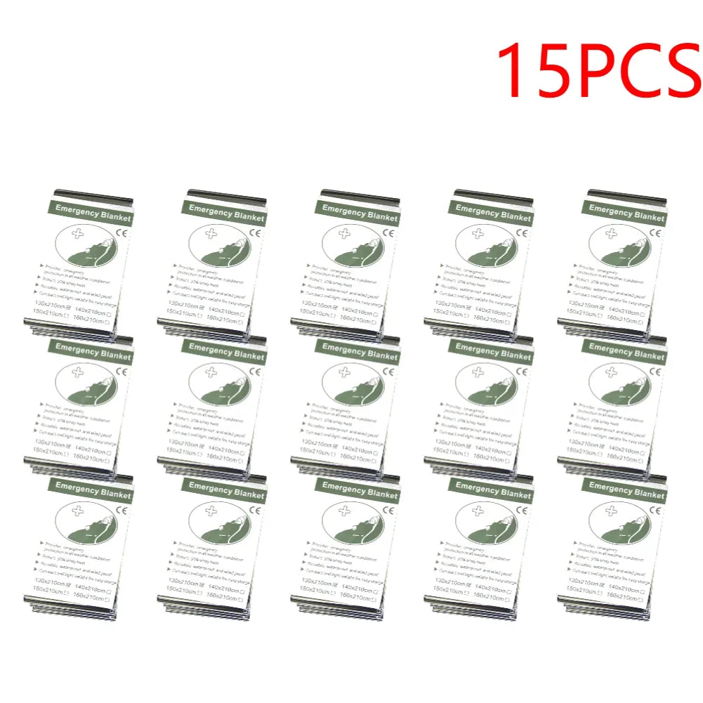 Emergency Survival Blanket Outdoors First Aid Rescue Thermal