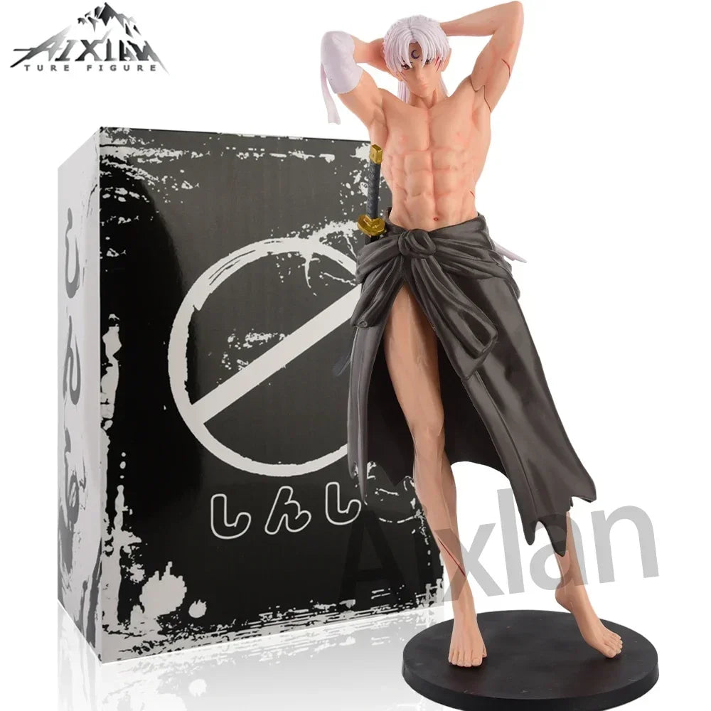 31cm Inuyasha Sesshoumaru PVC Action Figure Model Collectible
