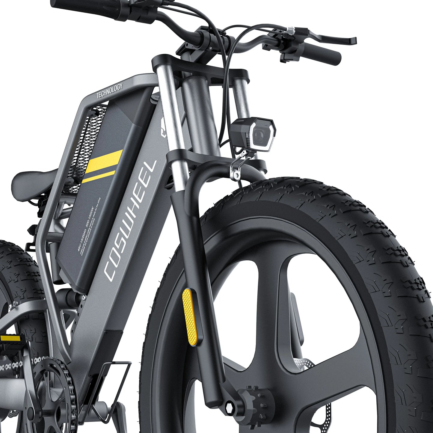 Coswheel T26 Electric Bike 500W 48V Fat Tire Mountain Commuter