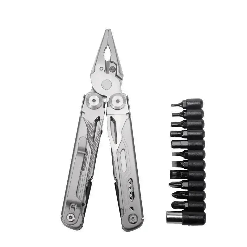 Daicamping DL10 Emergency Plier Folding Knife Multitool Tactical Clamp Combination Survival Gear Clip Multifunctional Multi Tool by Beastly Survival Outlet