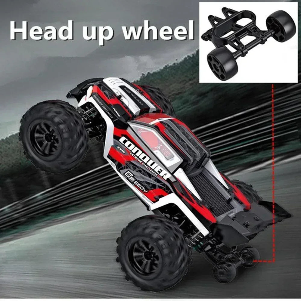 WLtoys 1 To 16 Scale Large RC Car 50kmh High Speed 4WD Truck