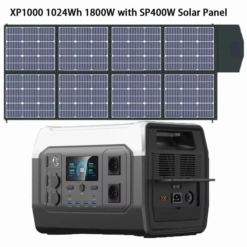 XP1000 Portable Power Station 1024Wh LiFePO4 UPS Solar Panel by Beastly Survival Outlet