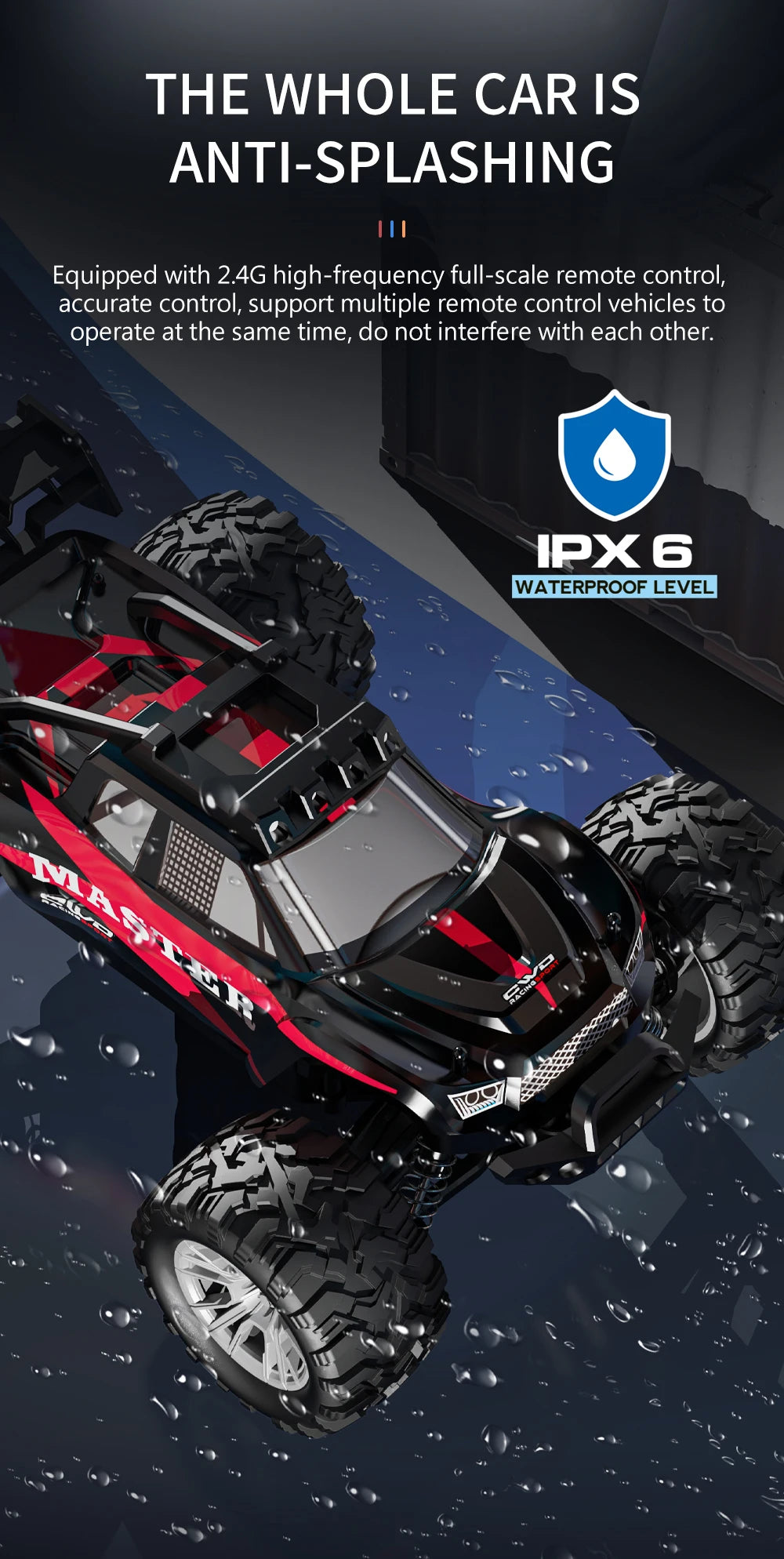 KF15 1:16 RC Car 2.4G Remote Off Road High Speed Truck Drift